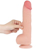 LoveToy Sliding Skin Dildo - Realistischer Dildo 24 cm Ø 4,3 cm