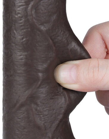 LoveToy Gode coulissant 18,3 cm (Ø 3,5 cm) - Noir