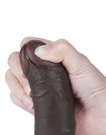 LoveToy Sliding Skin Dildo - Realistischer Dildo 19,5 cm Ø 3,5 cm