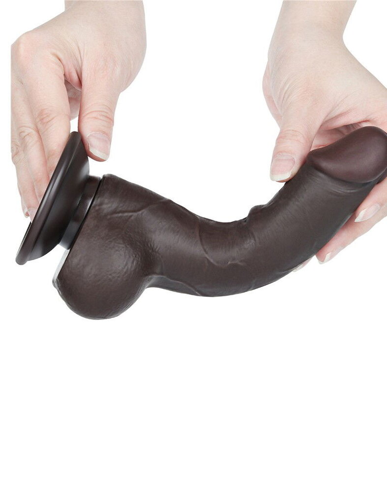 LoveToy Dildo met glijdende huid - Realistische dildo 19,5 cm Ø 3,6 cm