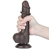 LoveToy Sliding Skin Dildo - Realistischer Dildo 19,5 cm Ø 3,6 cm