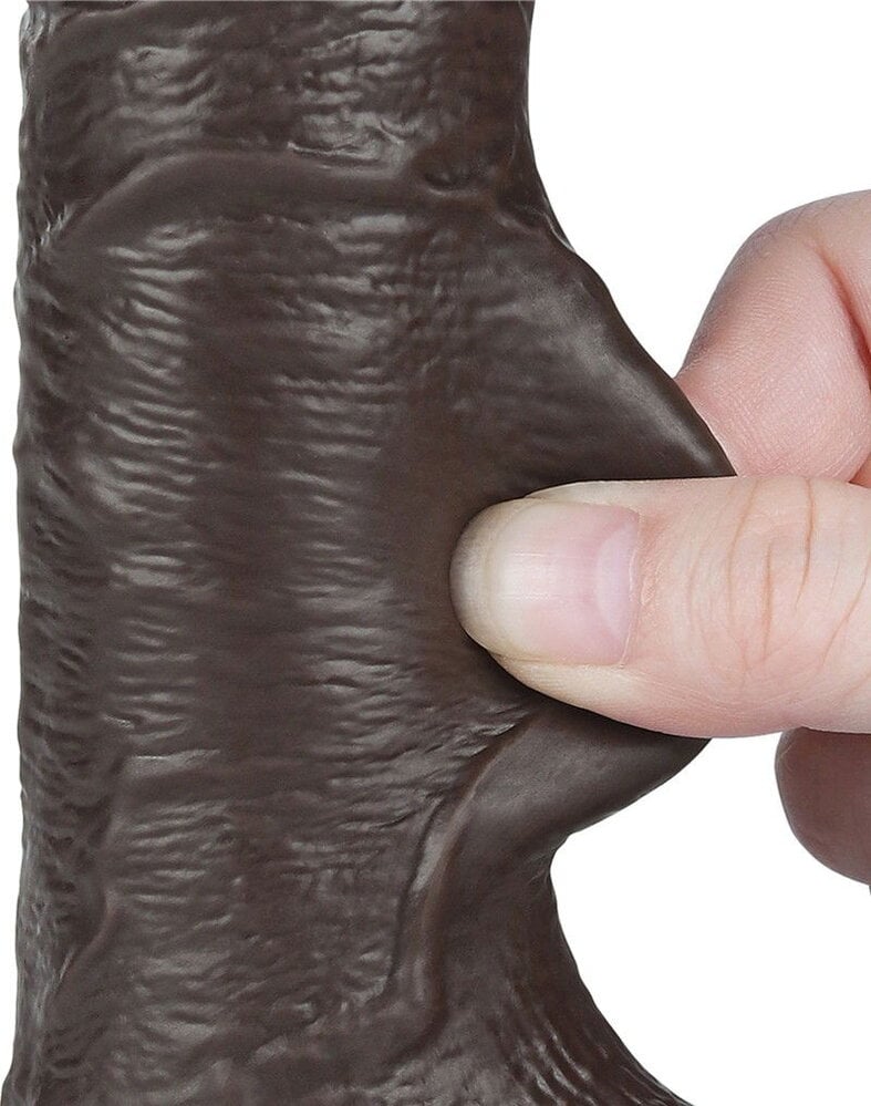 LoveToy Sliding Skin Dildo - Realistischer Dildo 19,5 cm Ø 3,7 cm