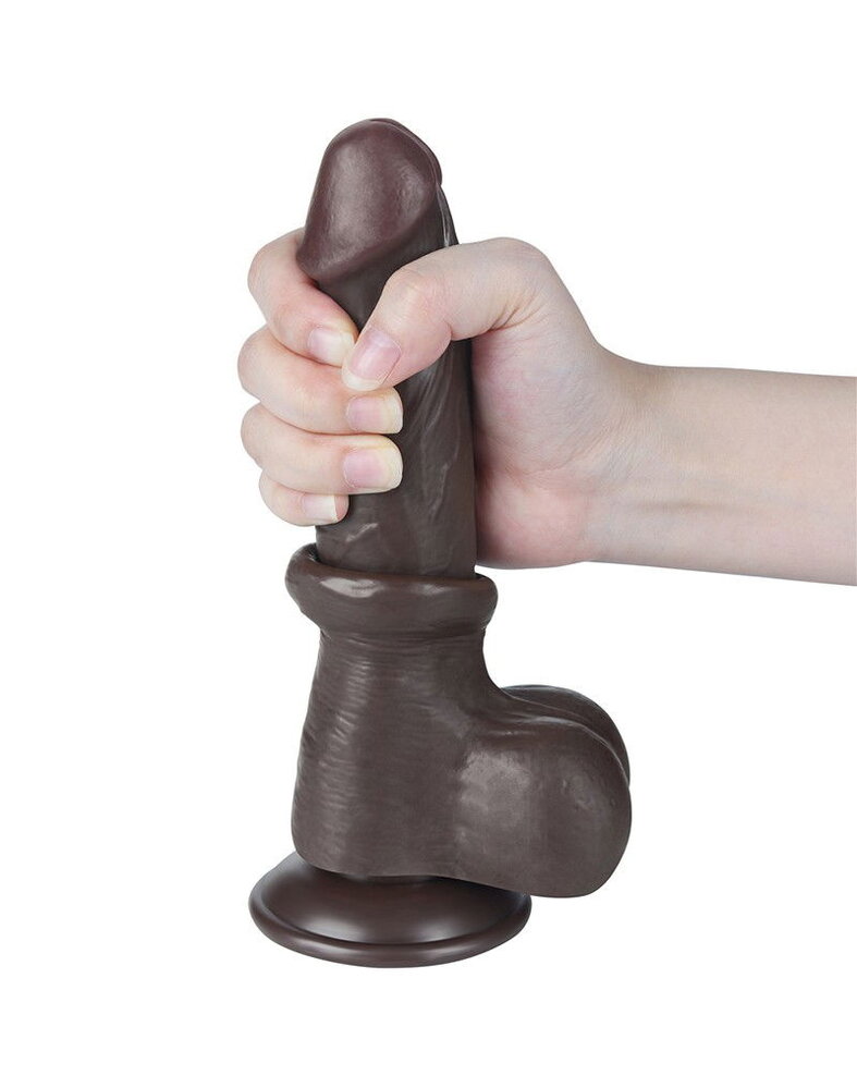 LoveToy Sliding Skin Dildo - Realistischer Dildo 20 cm Ø 3,9 cm