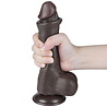 LoveToy Gode coulissant 20 cm (Ø 3,9 cm) - Noir