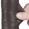 LoveToy LoveToy - Sliding Skin Dildo 20 cm (Ø 3.9 cm) - Black LoveToy LoveToy - Sliding Skin Dildo 20 cm (Ø 3.9 cm) - Black