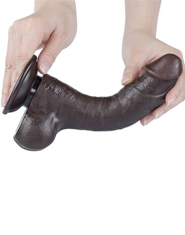 LoveToy Dildo met glijdende huid - Realistische dildo 20 cm Ø 3,9 cm LoveToy Dildo met glijdende huid - Realistische dildo 20 cm Ø 3,9 cm