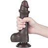 LoveToy LoveToy - Sliding Skin Dildo 20 cm (Ø 3.9 cm) - Black LoveToy LoveToy - Sliding Skin Dildo 20 cm (Ø 3.9 cm) - Black