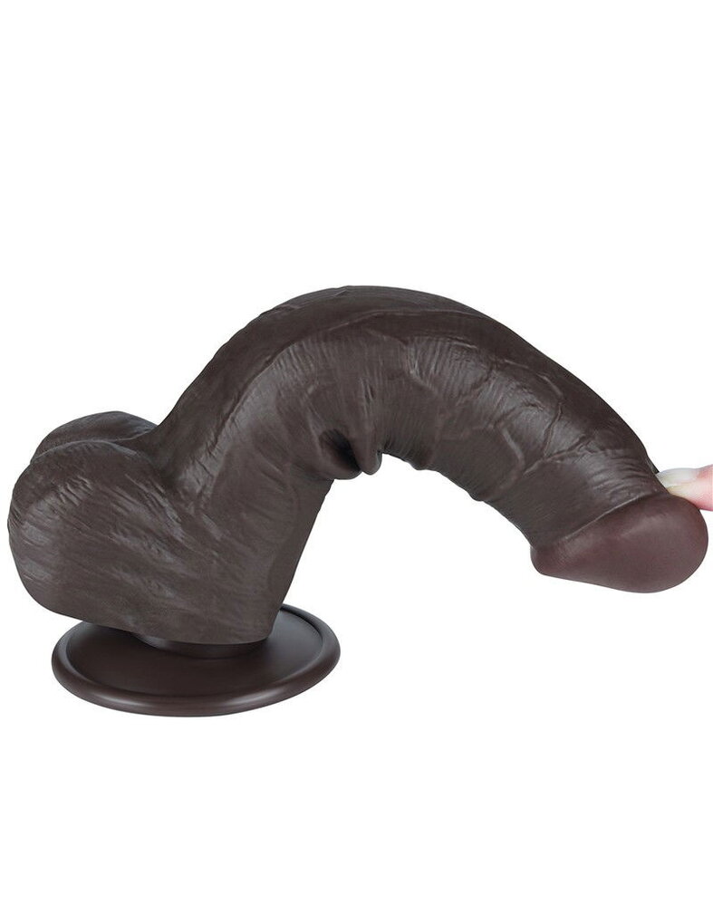 LoveToy Gode coulissant 20,8 cm (Ø 4 cm) - Noir
