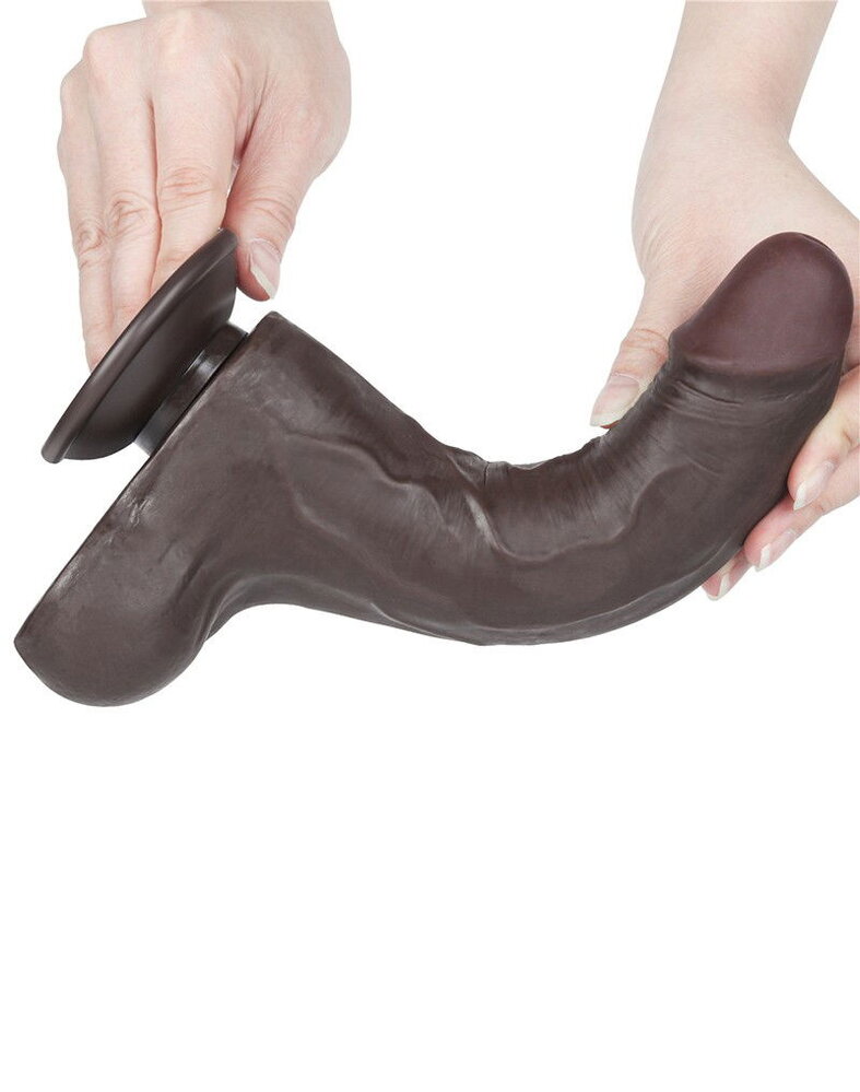 LoveToy Dildo met glijdende huid - Realistische dildo 22 cm Ø 4,3 cm