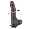 LoveToy LoveToy - Gleitender Hautdildo 22 cm (Ø 4,3 cm) - Schwarz LoveToy LoveToy - Gleitender Hautdildo 22 cm (Ø 4,3 cm) - Schwarz