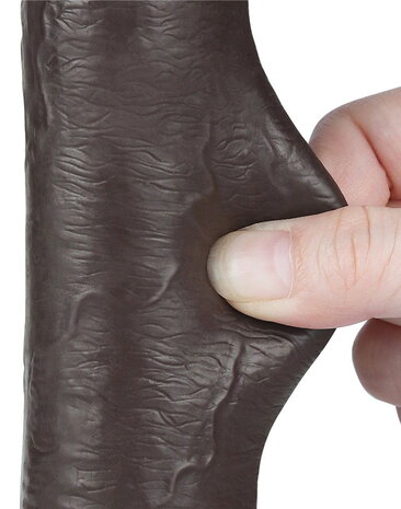 LoveToy Sliding Skin Dildo - Realistischer Dildo 22 cm Ø 3,7 cm