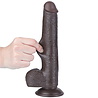 LoveToy Gode coulissant 22 cm (Ø 3,7 cm) - Noir
