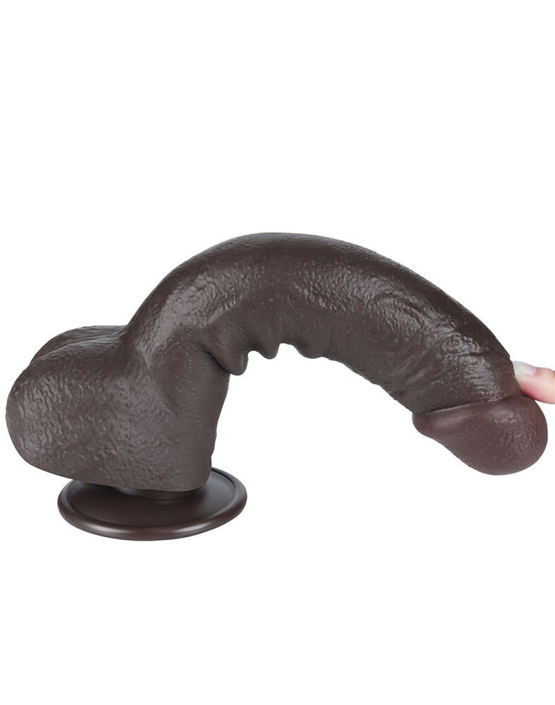 LoveToy Gode coulissant 24 cm (Ø 4,3 cm) - Noir