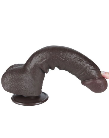 LoveToy Sliding Skin Dildo - Realistischer Dildo 24 cm Ø 4,3 cm