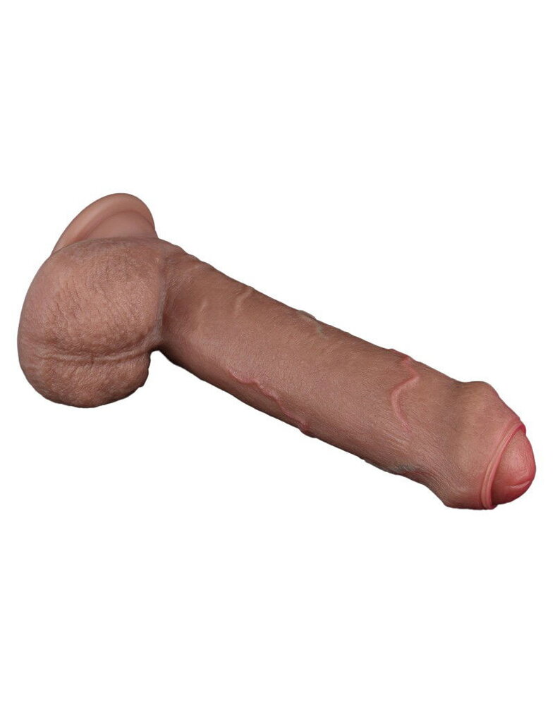 LoveToy Siliconen dildo - 20,5 cm Ø 4 cm
