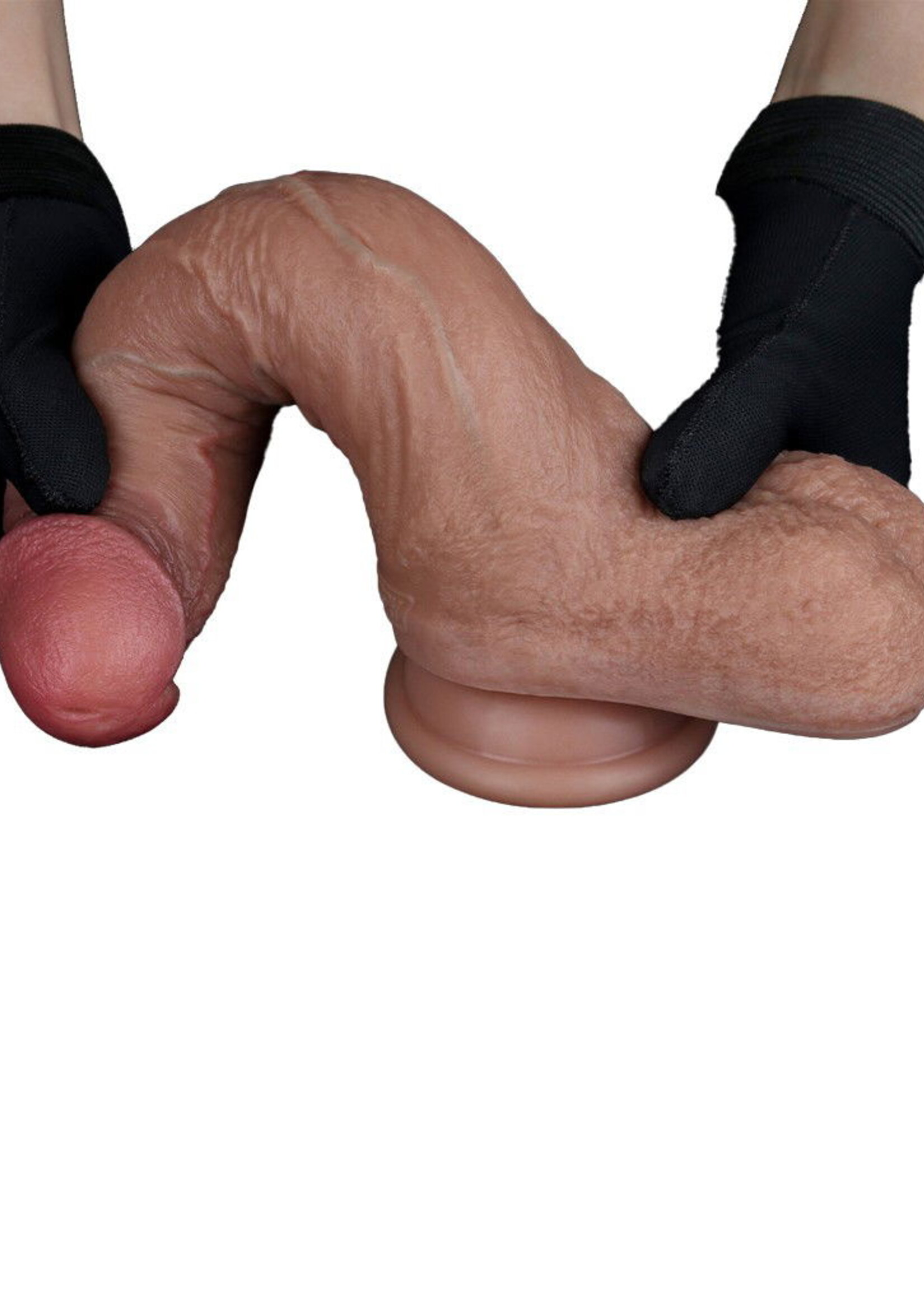 LoveToy Silikondildo - 21,5 cm Ø 4,2 cm