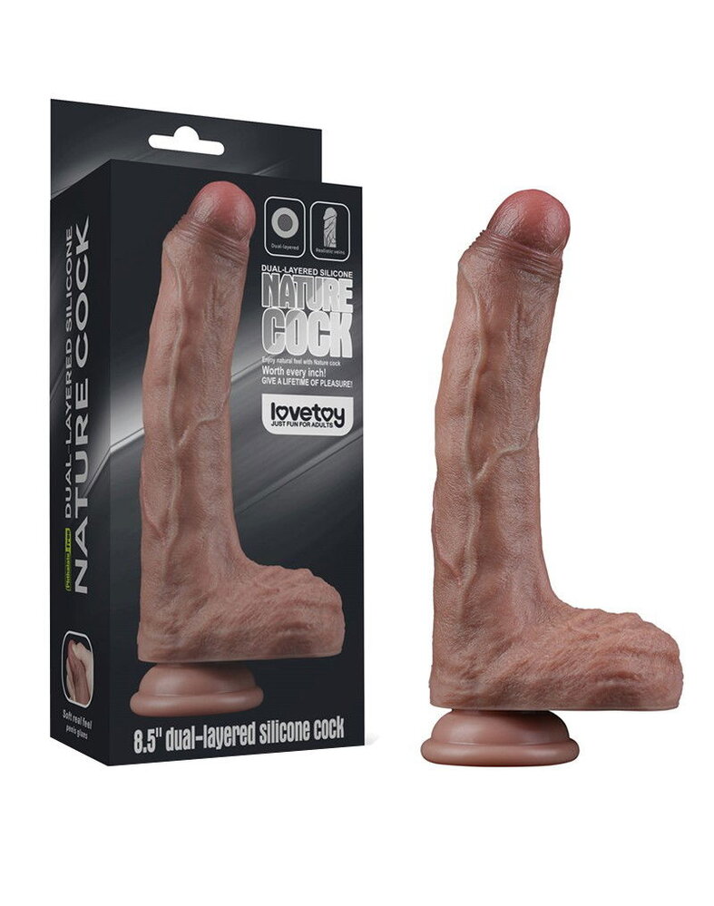 LoveToy Silikondildo - 22 cm Ø 4,2 cm