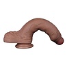 LoveToy LoveToy - Doppelschichtiger Silikondildo 22 cm (Ø 4,2 cm) - Braun LoveToy LoveToy - Doppelschichtiger Silikondildo 22 cm (Ø 4,2 cm) - Braun