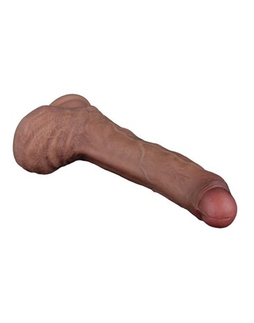 LoveToy Siliconen dildo - 22 cm Ø 4,2 cm