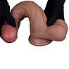 LoveToy LoveToy - Dual Layered Silicone Dildo 22.5 cm (Ø 4.2 cm) - Brown LoveToy LoveToy - Dual Layered Silicone Dildo 22.5 cm (Ø 4.2 cm) - Brown