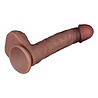 LoveToy LoveToy - Dual Layered Silicone Dildo 22.5 cm (Ø 4.2 cm) - Brown LoveToy LoveToy - Dual Layered Silicone Dildo 22.5 cm (Ø 4.2 cm) - Brown