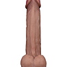 LoveToy LoveToy - Dual Layered Silicone Dildo 22.5 cm (Ø 4.2 cm) - Brown LoveToy LoveToy - Dual Layered Silicone Dildo 22.5 cm (Ø 4.2 cm) - Brown