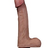 LoveToy LoveToy - Dual Layered Silicone Dildo 22.5 cm (Ø 4.2 cm) - Brown LoveToy LoveToy - Dual Layered Silicone Dildo 22.5 cm (Ø 4.2 cm) - Brown