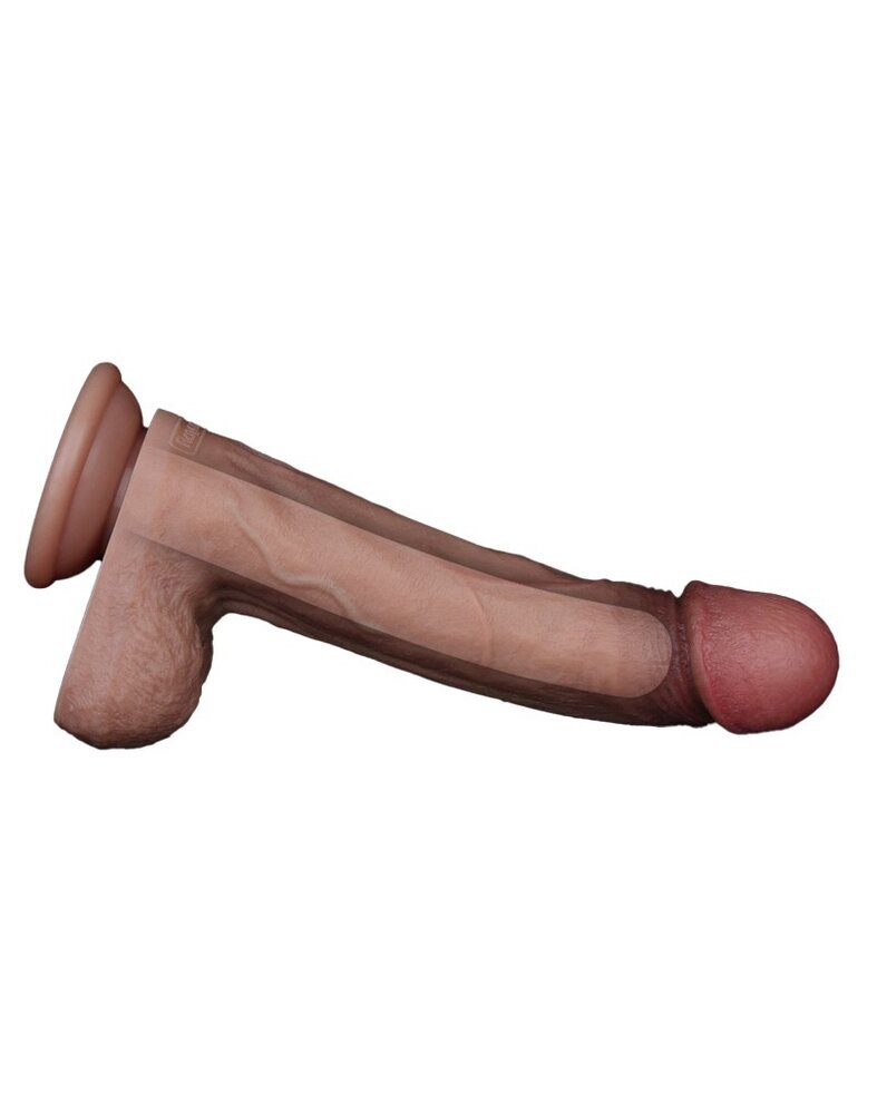 LoveToy Silikondildo - 22,5 cm Ø 4,2 cm