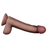LoveToy LoveToy - Dual Layered Silicone Dildo 22.5 cm (Ø 4.2 cm) - Brown LoveToy LoveToy - Dual Layered Silicone Dildo 22.5 cm (Ø 4.2 cm) - Brown
