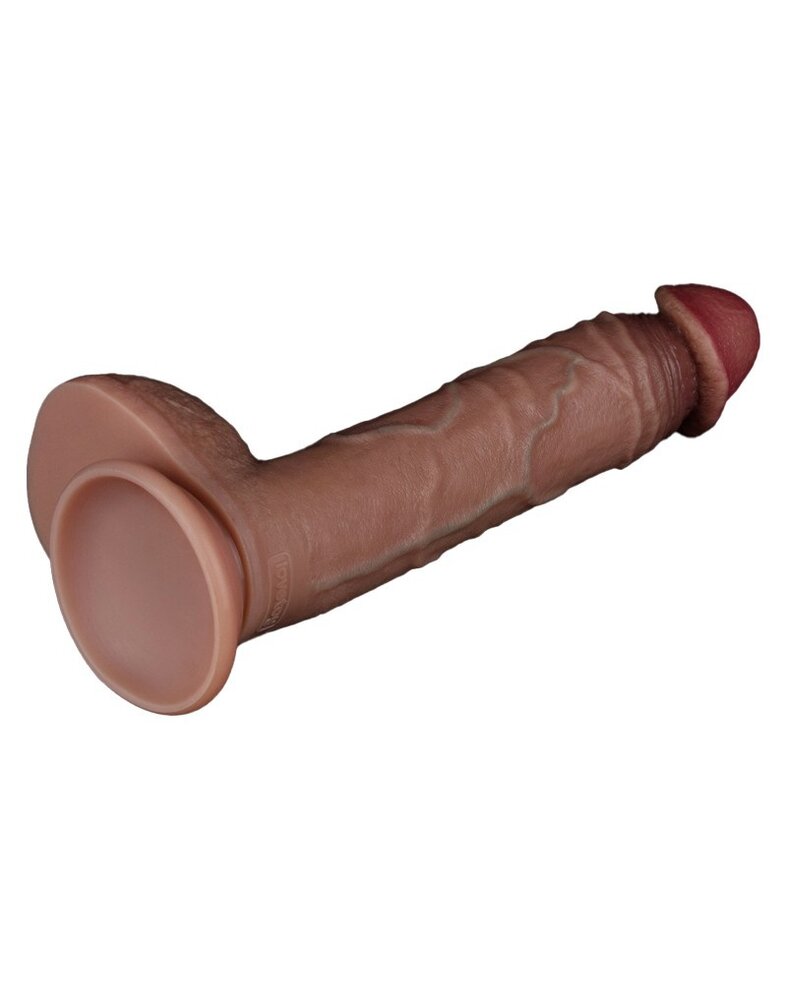 LoveToy Siliconen dildo - 23,5 cm Ø 4,3 cm