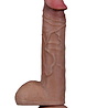 LoveToy Siliconen dildo - 23,5 cm Ø 4,3 cm