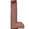 LoveToy Siliconen dildo - 23,5 cm Ø 4,3 cm