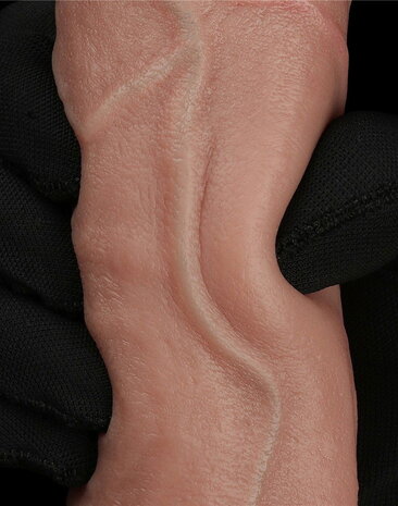 LoveToy Siliconen dildo - 23,5 cm Ø 4,3 cm