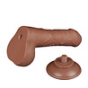 LoveToy Gode coulissant 18,3 cm (Ø 3,5 cm) - Marron