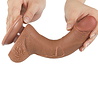 LoveToy LoveToy - Gode coulissant 19,5 cm (Ø 3,5 cm) - Marron LoveToy LoveToy - Gode coulissant 19,5 cm (Ø 3,5 cm) - Marron