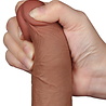 LoveToy Sliding Skin Dildo - Realistischer Dildo 19,5 cm Ø 3,7 cm
