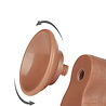 LoveToy LoveToy - Gode coulissant 20 cm (Ø 3,9 cm) - Marron LoveToy LoveToy - Gode coulissant 20 cm (Ø 3,9 cm) - Marron