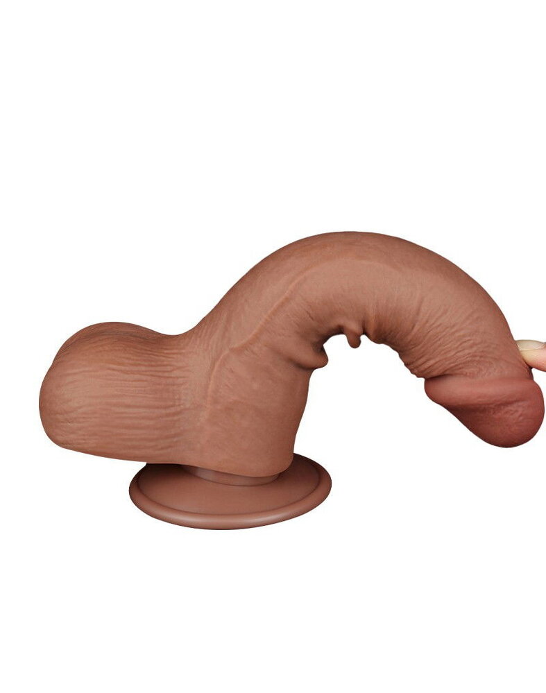 LoveToy Sliding Skin Dildo - Realistischer Dildo 20 cm Ø 3,9 cm