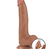 LoveToy Gode coulissant 20 cm (Ø 4 cm) - Marron