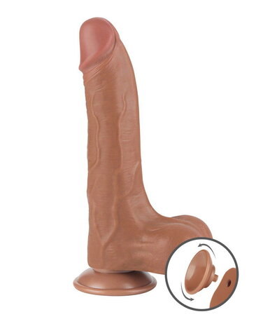 LoveToy Dildo met glijdende huid - Realistische dildo 22 cm Ø 4,3 cm LoveToy Dildo met glijdende huid - Realistische dildo 22 cm Ø 4,3 cm