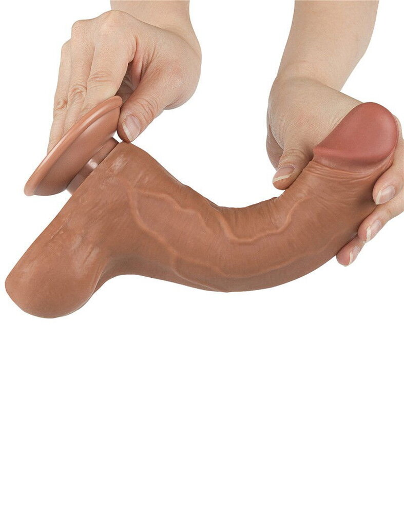 LoveToy Sliding Skin Dildo - Realistischer Dildo 22 cm Ø 4,3 cm