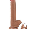LoveToy LoveToy - Sliding Skin Dildo 22 cm (Ø 3.7 cm) - Brown LoveToy LoveToy - Sliding Skin Dildo 22 cm (Ø 3.7 cm) - Brown