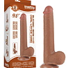 LoveToy LoveToy - Sliding Skin Dildo 22 cm (Ø 3.7 cm) - Brown LoveToy LoveToy - Sliding Skin Dildo 22 cm (Ø 3.7 cm) - Brown