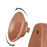 LoveToy LoveToy - Sliding Skin Dildo 22 cm (Ø 3.7 cm) - Brown LoveToy LoveToy - Sliding Skin Dildo 22 cm (Ø 3.7 cm) - Brown