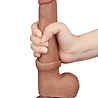 LoveToy LoveToy - Sliding Skin Dildo 22 cm (Ø 3.7 cm) - Brown LoveToy LoveToy - Sliding Skin Dildo 22 cm (Ø 3.7 cm) - Brown