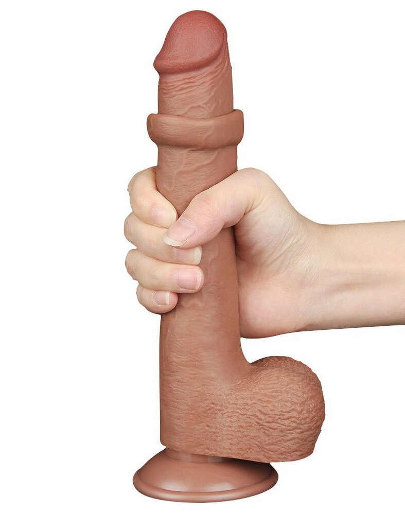 LoveToy Sliding Skin Dildo - Realistischer Dildo 22 cm Ø 3,7 cm