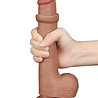 LoveToy LoveToy - Sliding Skin Dildo 22 cm (Ø 3.7 cm) - Brown LoveToy LoveToy - Sliding Skin Dildo 22 cm (Ø 3.7 cm) - Brown