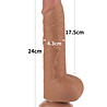 LoveToy Dildo met glijdende huid - Realistische dildo 24 cm Ø 4,3 cm LoveToy Dildo met glijdende huid - Realistische dildo 24 cm Ø 4,3 cm