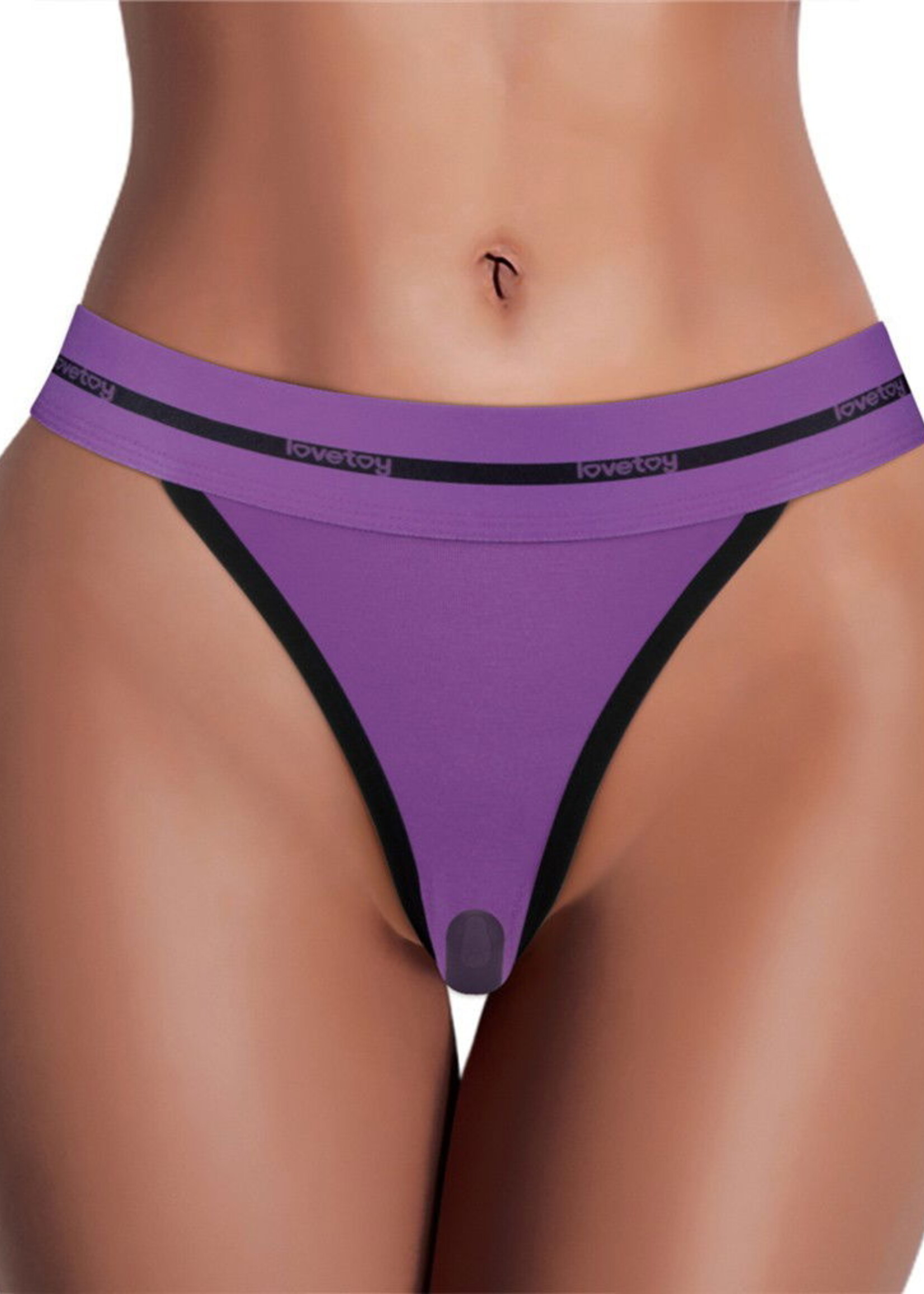 LoveToy Schuifslipje - Draagbare vibrator met afstandsbediening