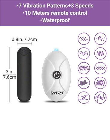 LoveToy Slide-Höschen - Tragbarer Vibrator mit Fernbedienung